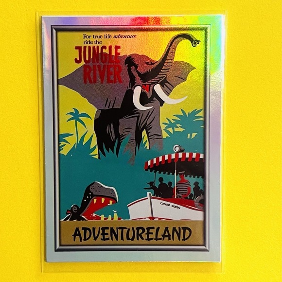 Other - 2025 Topps Disneyland 70th Anniversary P-1 Jungle Cruise Foil Adventureland